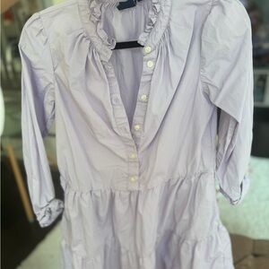 GAP Lilac Ruffle Dress